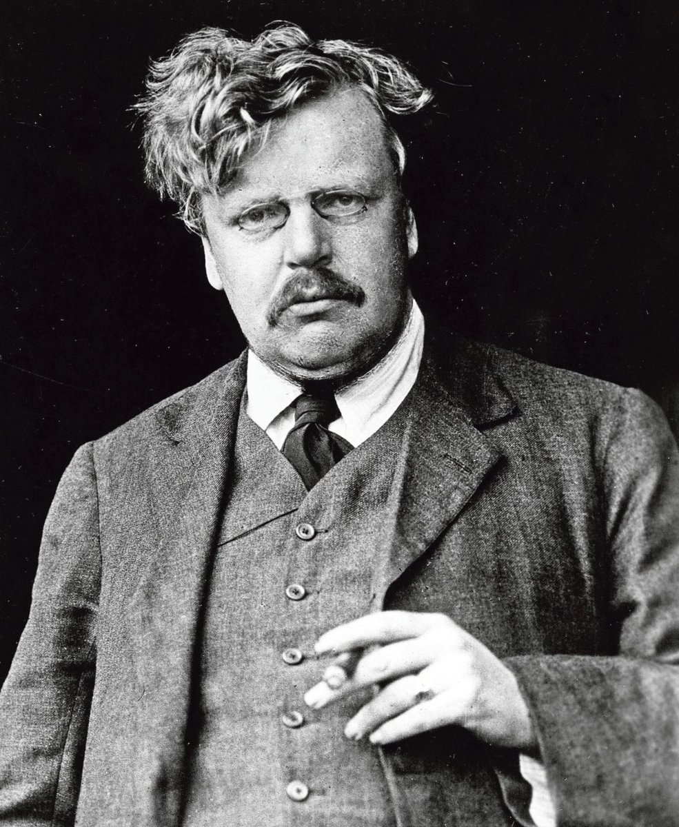 G.K. Chesterton's best book: Orthodoxy (1908) Discover its 10 best ideas today... ...On Chesterton's 150th birthday👇🏻 1/ Love precedes lovability: 'Men did not love Rome because she was great. She was great because they had loved her.'