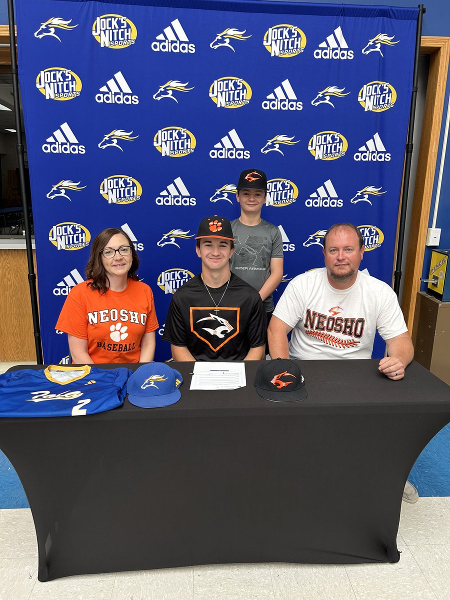 I’m extremely excited to FINALLY announce that I have been committed to and have officially signed to play baseball at Neosho County. I want to thank God for giving me the ability to play this amazing game and my parents for all the time and money spent for me. <a href="/GoNeoshoBasebal/">Neosho Baseball</a>