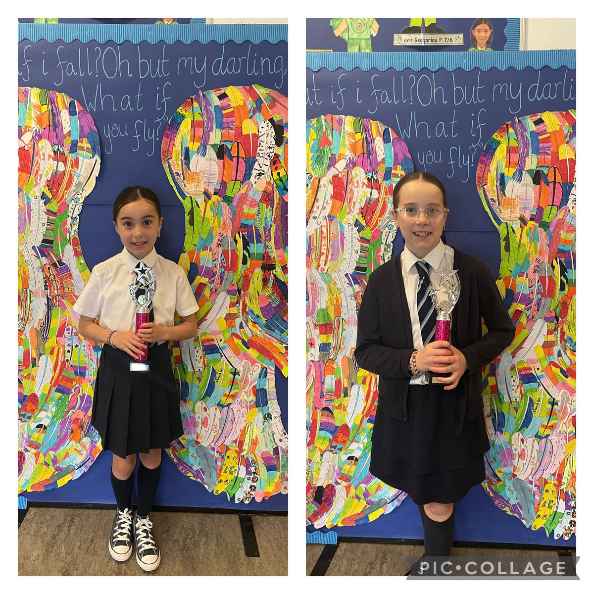 A huge well done to our little drama queens in Primary 4 and 5 for winning first place and this lovely trophy for their performance of Wicked. Teamwork girls! We are so proud of you!💫

#widerachievements #confidentindividuals