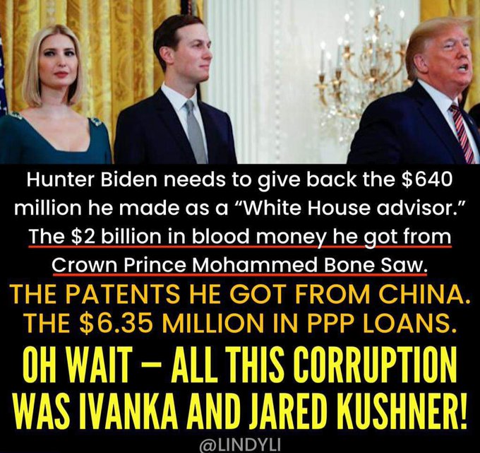 #TrumpCrimeFamilyForPrison #InvestigateIvanka @FBI