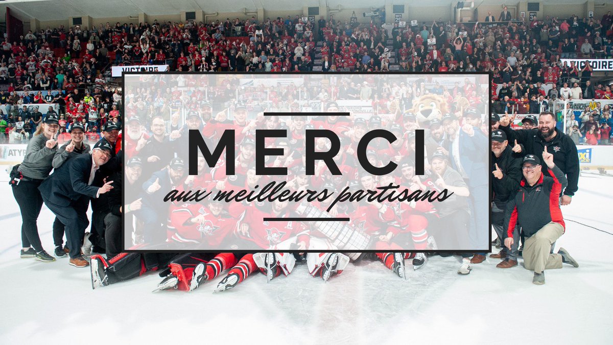 Une saison qui restera gravée dans nos mémoires. 🏆

Énorme merci à vous chers partisans pour votre support et votre implication tout au long de cette campagne 23-24 plus que victorieuse! 🥇

Vous êtes les meilleurs, à l’année prochaine. 🫶

#ConquérirEnsemble