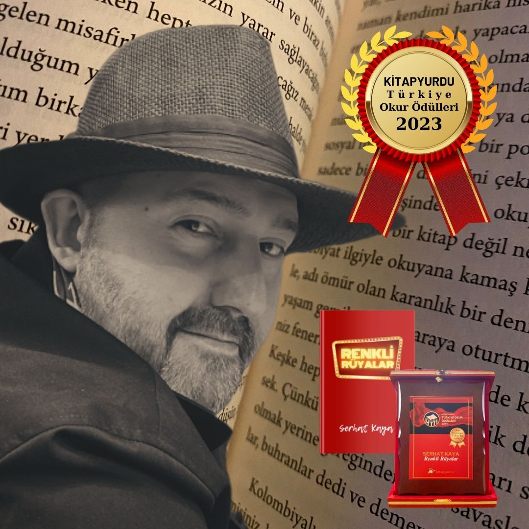skayaofficial's tweet photo. 2023 Türkiye Okur Ödülleri kapsamında #RenkliRüyalar adlı kitabımla Deneme türünde bu anlamlı ödülü almaktan onur ve mutluluk duydum. Kitaplarımı okumak için değerli ömründen zaman ayıran tüm kitap dostlarına sevgi ve hürmetle.🕊️ Tüm kitaplarım Kitapyurdu'nda.