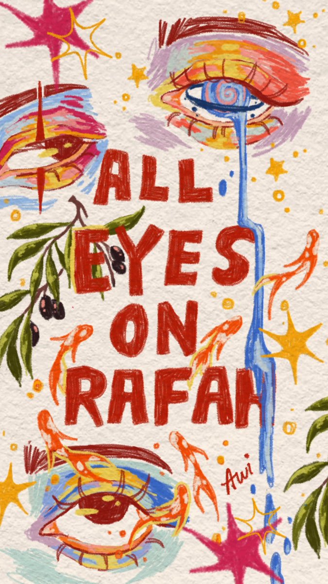 ALL EYES ON RAFAH 🕊️✨👁️ #trayofarts #RaffahUnderAttack #freePalestine