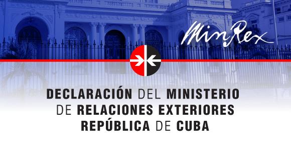 🗣️#Cuba es una sola, así lo ratifica la reciente declaración de @CubaMINREX El Gobierno de los EE.UU. ha sido explícito en su intención de utilizar a este sector con fines políticos contra la Revolución, en función de sus objetivos de cambio de régimen #MejorSinBloqueo #LasTunas