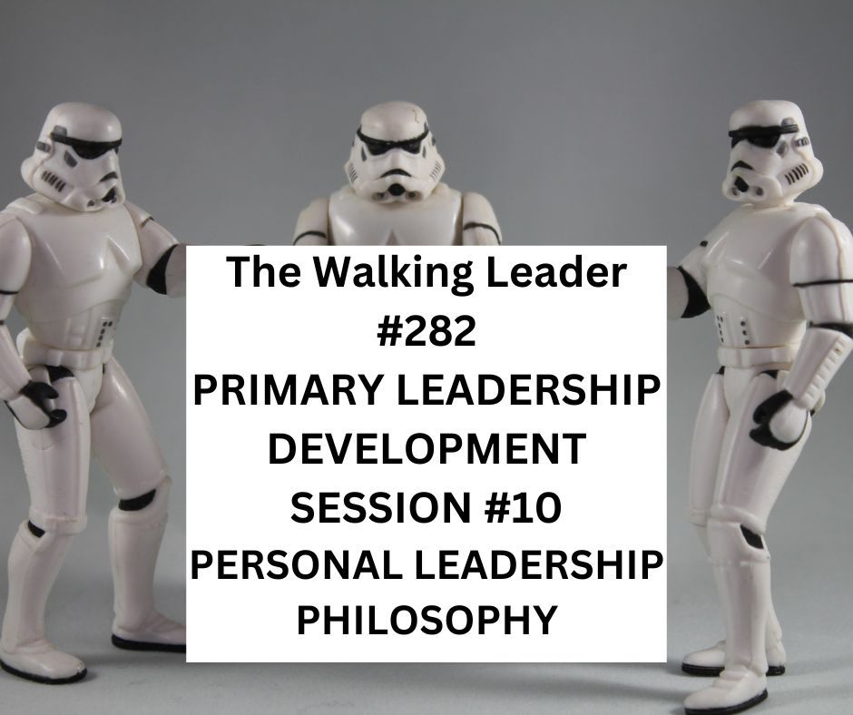 🌟 Unleash the power of authenticity! 🎙️ Episode 282 of the Walking Leader Podcast dives into 'Primary Leadership Development - Developing a Personal Leadership Philosophy.' #BeTransparent #AuthenticLeadership 
Listen now: buff.ly/3K8LLWa