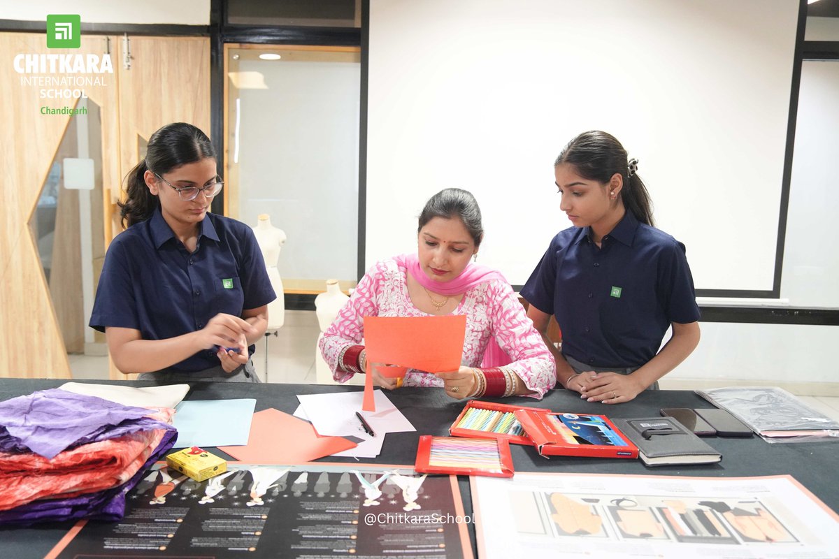 Day Six of Chitkara International School's Industry Immersion Programme helps students embark on a journey of comprehensive learning and practical application #CIS #studentsworkshop #bridgingfuture #session #ChitkaraIndustryImmersion #CIIP
