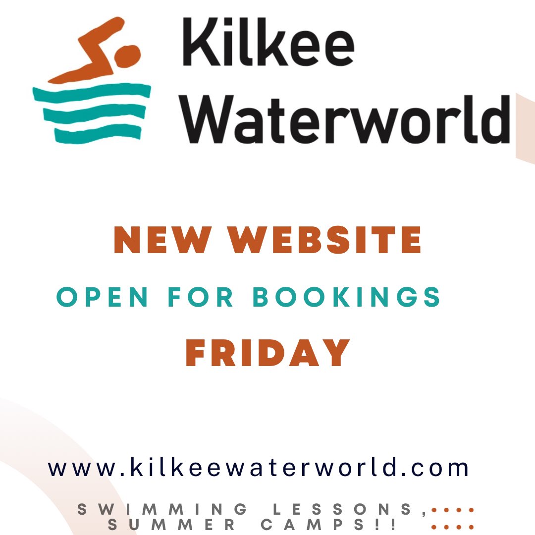 Website live Friday, June 7th! Reopening June 13th! Secure your spot for our popular swim classes online on a first-come, first-served basis. Don’t miss out on booking weekly group swim lessons,Summer swim camps,#Clare #Swimmingpool #summercamp #Swimminglessons