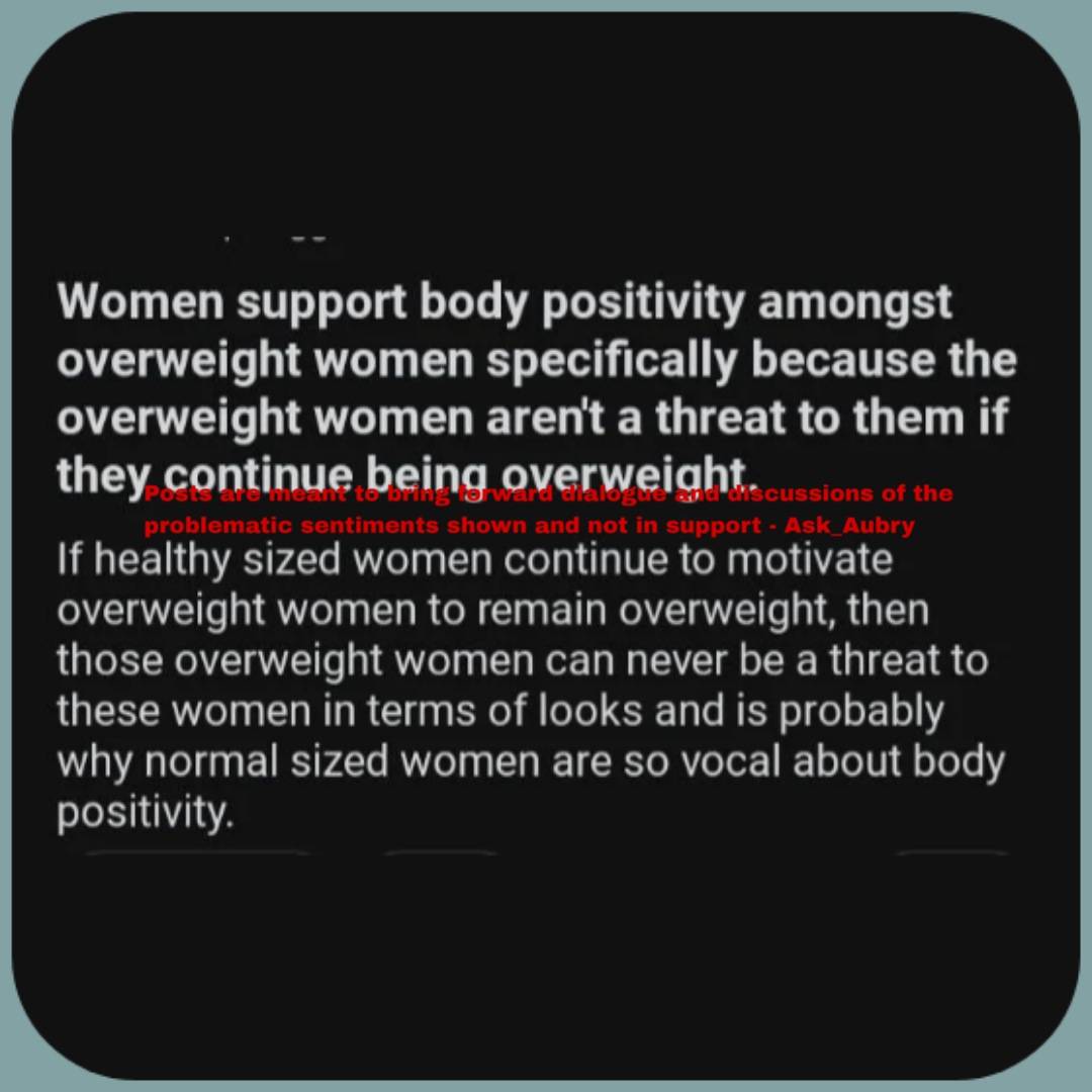 ask_aubry's tweet image. Posts like these are projections on how they see the world.