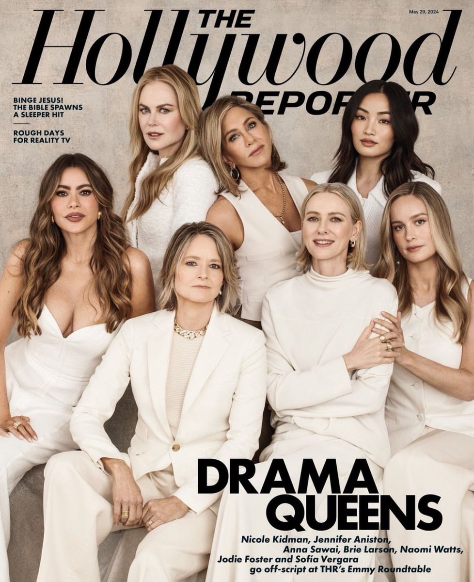 jodie foster and other actresses for THR’s #Emmys drama actress roundtable issue.