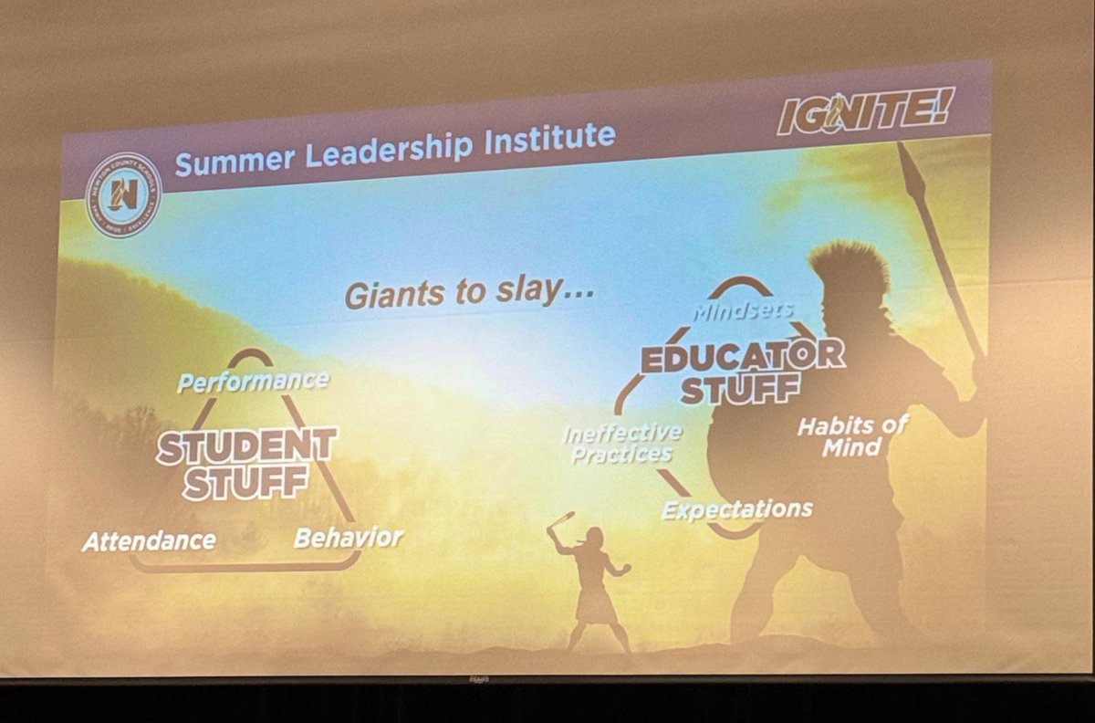 We have a few giants to SLAY! #NCSIGNITE2024