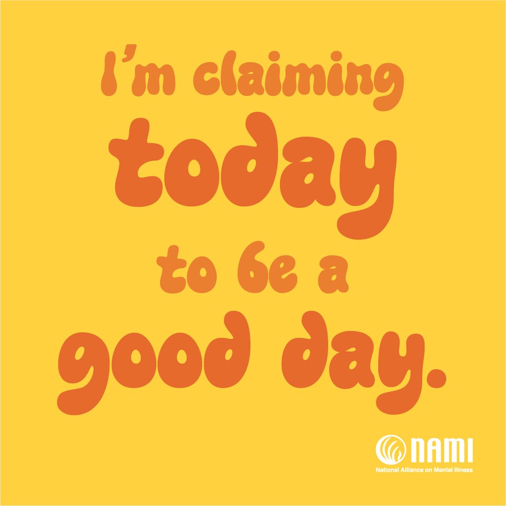 The theme for this year's National Mental Health Awareness Month is 'Take the Moment.' We encourage you to join us in fostering open dialogues, cultivating empathy and understanding. Learn more at 🔻 nami.org #TakeAMentalHealthMoment #MentalHealthMonth