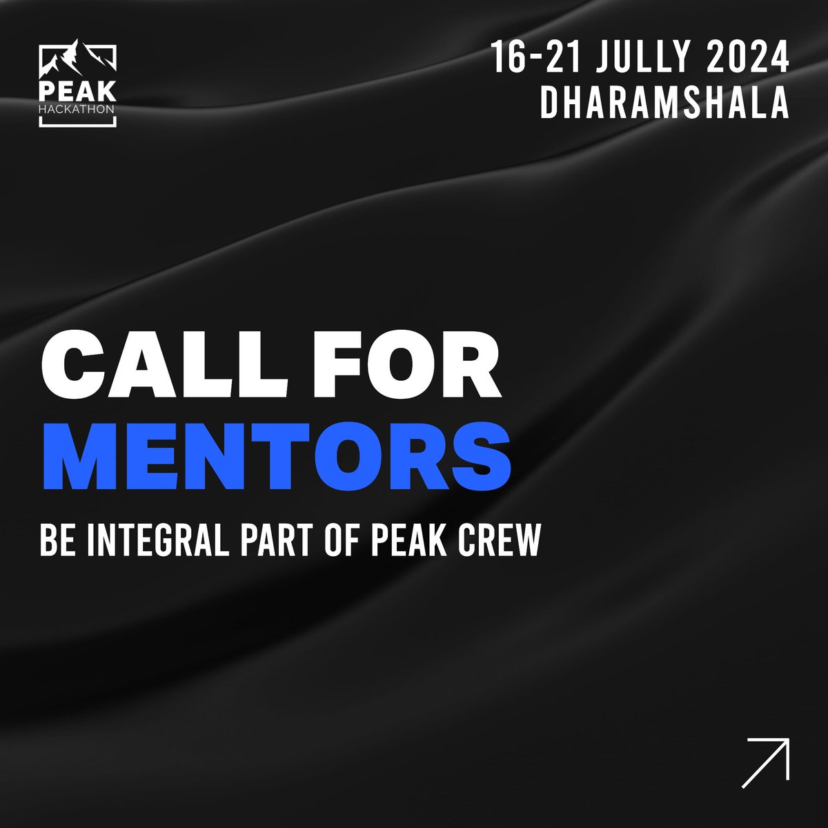 🚀 Calling all mentors! 🚀 
Join us at the Peak Hackathon to inspire and guide the next generation of innovators. 
Sign up now! bit.ly/4dZhiYa

#PeakHackathon #Mentorship #hackthon