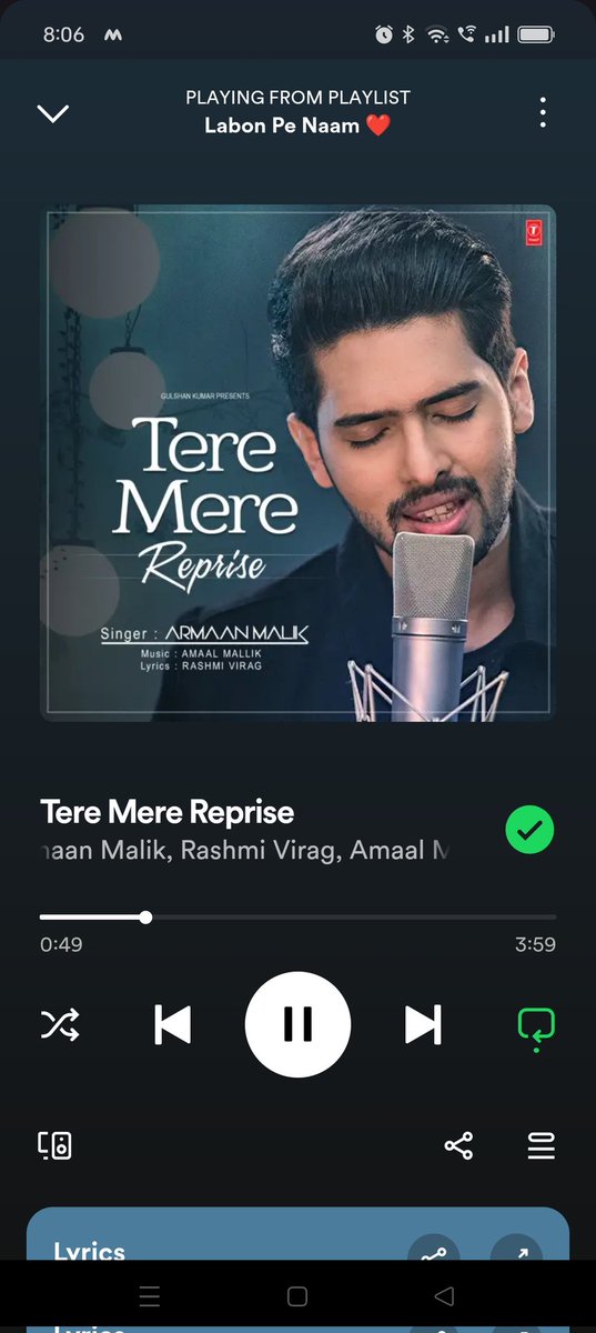 Naa tu galat na main sahi

#LabonPeAmaal #AmaaliansFest2024 #AmaalMallik