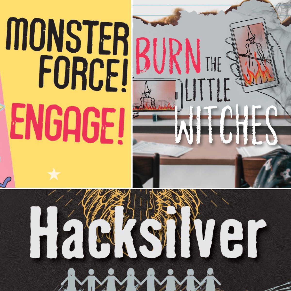 We return to <a href="/ScotStoryCentre/">Scottish Storytelling Centre</a> next week with 3 new productions!

BURN THE LITTLE WITCHES
By Daniel Orejon
Performed by Friday 11-14s

HACKSILVER
By Jen McGregor
Performed by Wednesday 11-14s

MONSTER FORCE! ENGAGE!
By Tim Primrose
Performed by Friday 8-10s