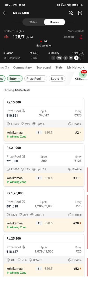 sathishvjwsrk's tweet photo. All time' 
Winning 🏆🏆 #Dream11 
Best provider team will give this below channel in #Dream11 Play &amp; earn money more 
@imGautham19 
@BSelvak30557902 
@Harish220298 https://t.co/hZ3iNdTn3d