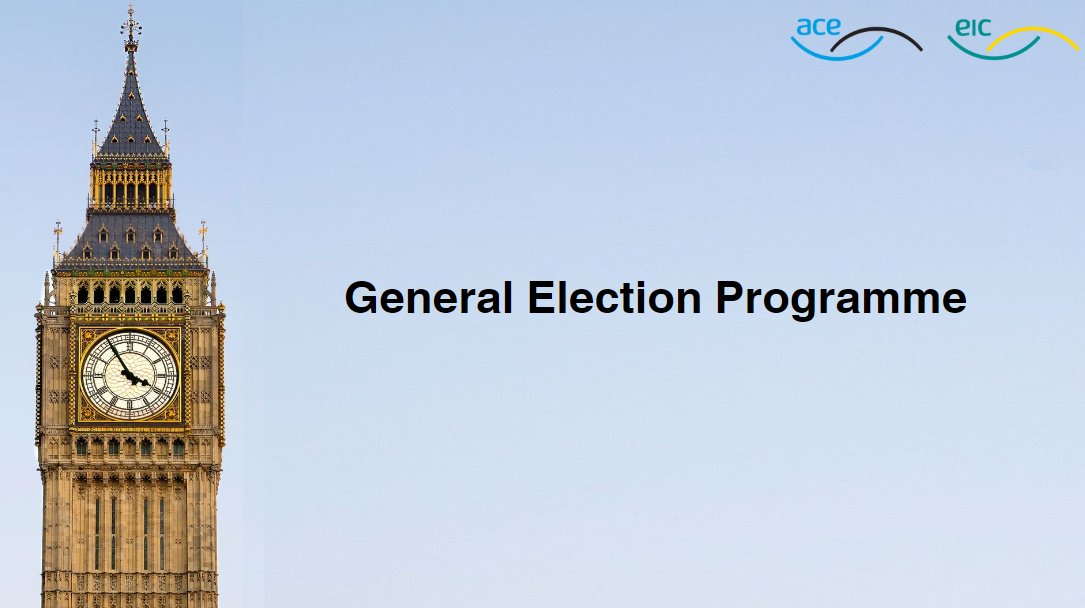 Join our #GeneralElection online drop-in session to learn more about #policy announcements, and discuss the implications of proposed policies for our #industry. 🗓️ Date: Friday, 31 May Email @guto_davies, Policy Director on gdavies@acenet.co.uk #BeyondManifestos