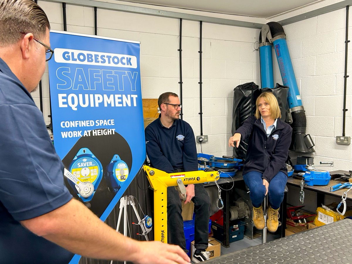 Our Globestock safety team had an in-depth product training session, and it was a great success! We focused on all the options and best practices for confined space access and working at height. We are fully equipped to provide you with the safest work environment possible.