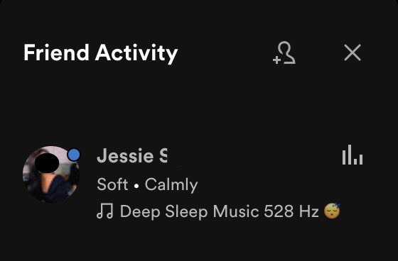 bigballerP's tweet photo. this is what the Spotify friend activity tab was intended for https://t.co/sa0Gmv0Dpi