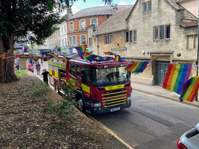 Gloucestershire Fire and Rescue Service will be supporting Pride in Gloucestershire by attending nine Pride events over the next few months. Read more 👉 orlo.uk/23OU9