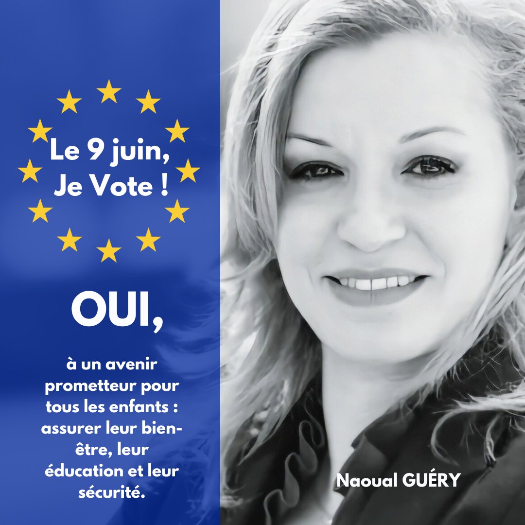 Parce que l'Europe doit garantir un avenir prometteur à tous les enfants, en assurant bien-être, sécurité et éducation : je vote le #9juin !
🗳️ Femmes Démocrates
#TousEnsemblePourLEurope #SimoneDay 🇫🇷🇪🇺 #VotonsLe9juin