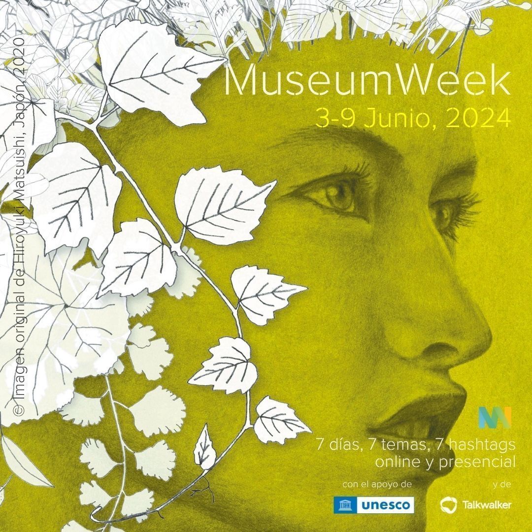 ¡Empieza #Museumweek2024 🏛️! ¡7 días, 7 temas, 7 hashtags! ¡Sigue nuestros hashtags en las redes sociales y disfruta de contenido digital exclusivo publicado especialmente para ti! Muchas gracias a @UNESCO y @Talkwalker por su apoyo