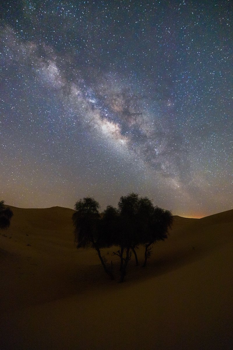 ذراع المجرة
من صحراء الرزين في أبوظبي