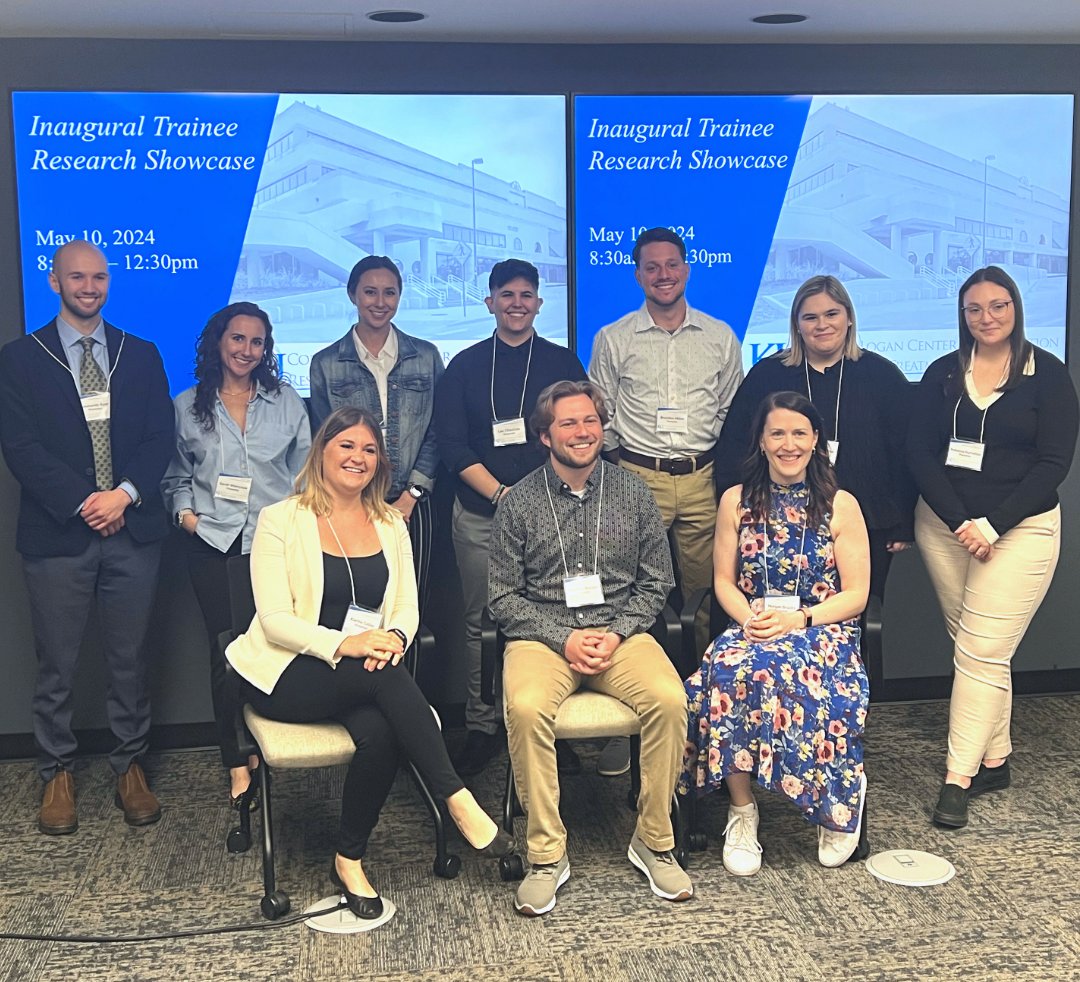 Kudos to the dedicated students who shared their #research on #addiction at the recent Trainee Research Showcase hosted by the Cofrin Logan Center. Keep up the great work!