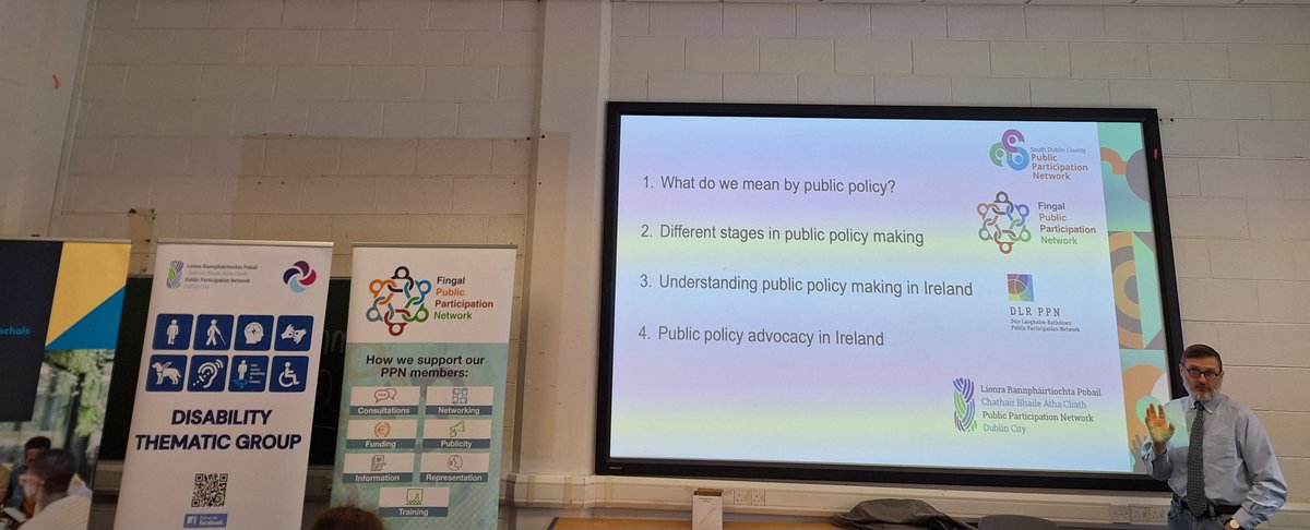 Day 3 of the PPN Summer School - a fantastic training session delivered by Prof. Deiric O Broin from DCU on 'Understanding and Navigating the Public Policy Ecosystem in Ireland'. #PPN #training #publicpolicy #participation #PolicyMatters