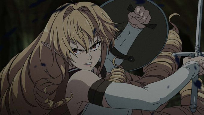 「blonde hair holding sword」 illustration images(Latest)