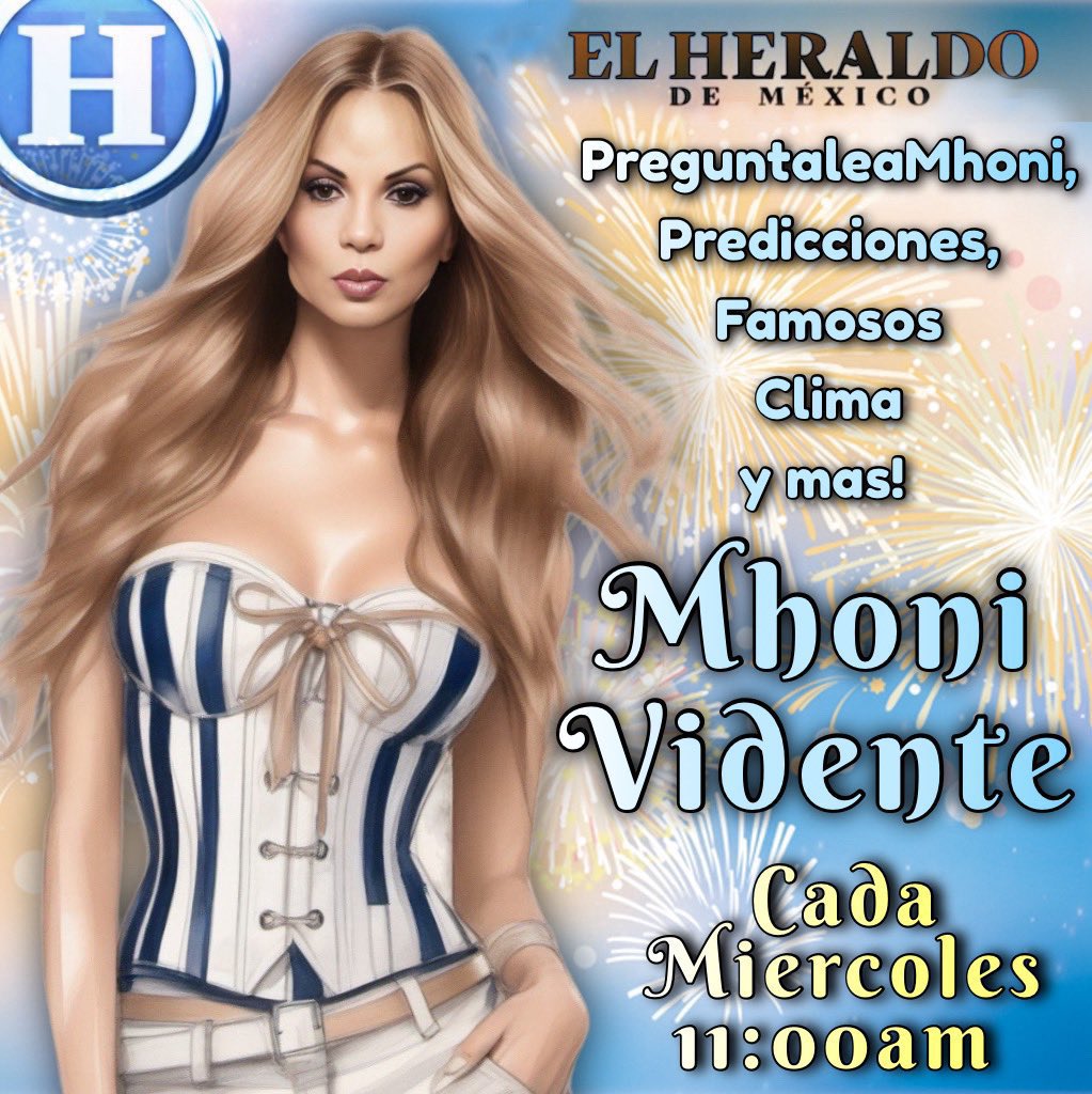 Predicciones,números de la suerte y mucho más nos tiene preparado @mhonividente #MhonienHeraldo #PreguntaleaMhoni @brenn_mz @heraldodemexico inicia a las 11:00 am