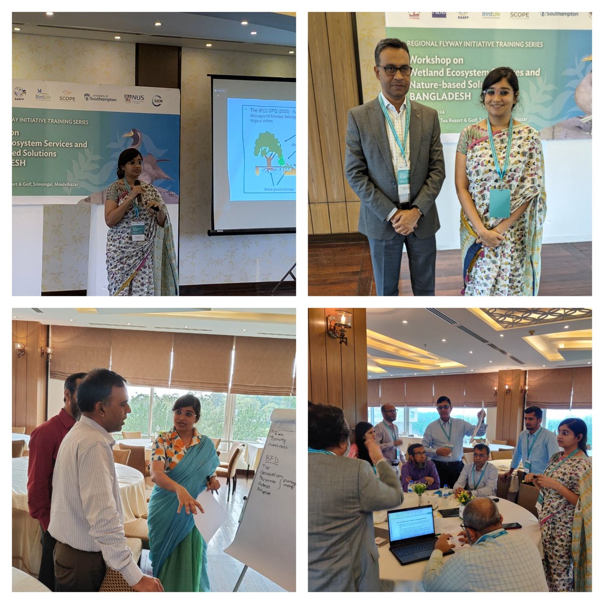 Dr. Radhika Bhargava (@radb06) on Twitter photo I presented my past and current work by connecting mangrove #community needs, #carbon estimation methods and national carbon policies that Bangladesh can utilize for #mangrove accounting
This way I got to connect my PhD to post-doc work
<a href="/BirdLife_News/">BirdLife International</a> <a href="/InsideNatGeo/">National Geographic Society</a> <a href="/NUSCNCS/">NUS CNCS</a> I presented my past and current work by connecting mangrove #community needs, #carbon estimation methods and national carbon policies that Bangladesh can utilize for #mangrove accounting
This way I got to connect my PhD to post-doc work
<a href="/BirdLife_News/">BirdLife International</a> <a href="/InsideNatGeo/">National Geographic Society</a> <a href="/NUSCNCS/">NUS CNCS</a>