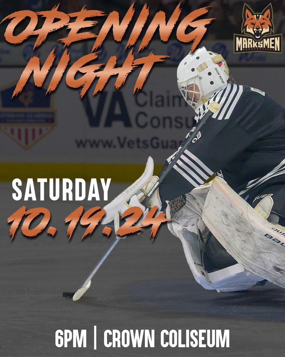In case you missed it the first time...
Clear your calendars for October 19, 2024!

Don't miss a minute of the action in the next chapter of Marksmen Hockey ➡️ tinyurl.com/2fduw977

#FearTheFox🦊