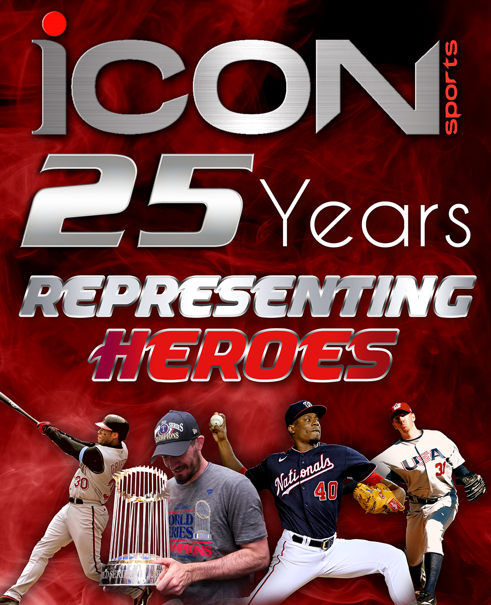 This week we celebrate 25 years of representing heroes within our game and communities. We are grateful to our players, families, and mentors for making the ICON Family truly special and impactful. #dreamBIGGER #IconFAMILY