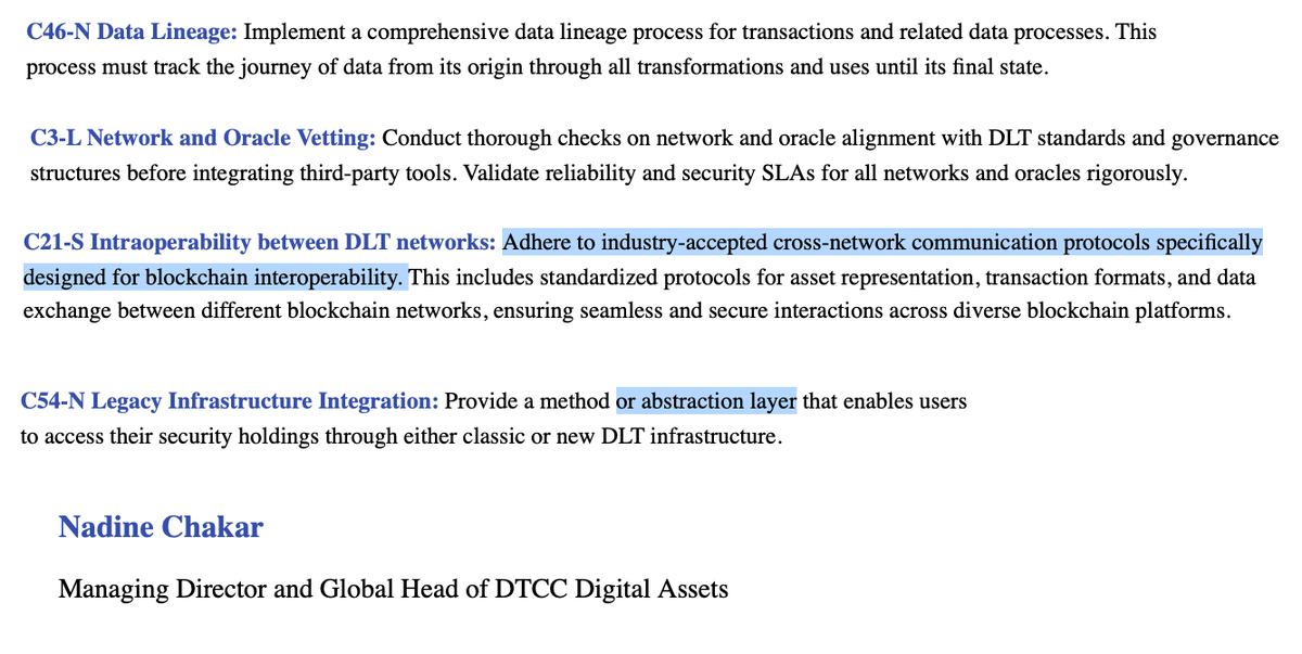 $Link Chainlink is THE STANDARD = DTCC, Clearstream and Euroclear call for market-wide MOBILISATION of SUPPORT FOR CHAINLINK.

IT'S HAPPENING
#Crypto