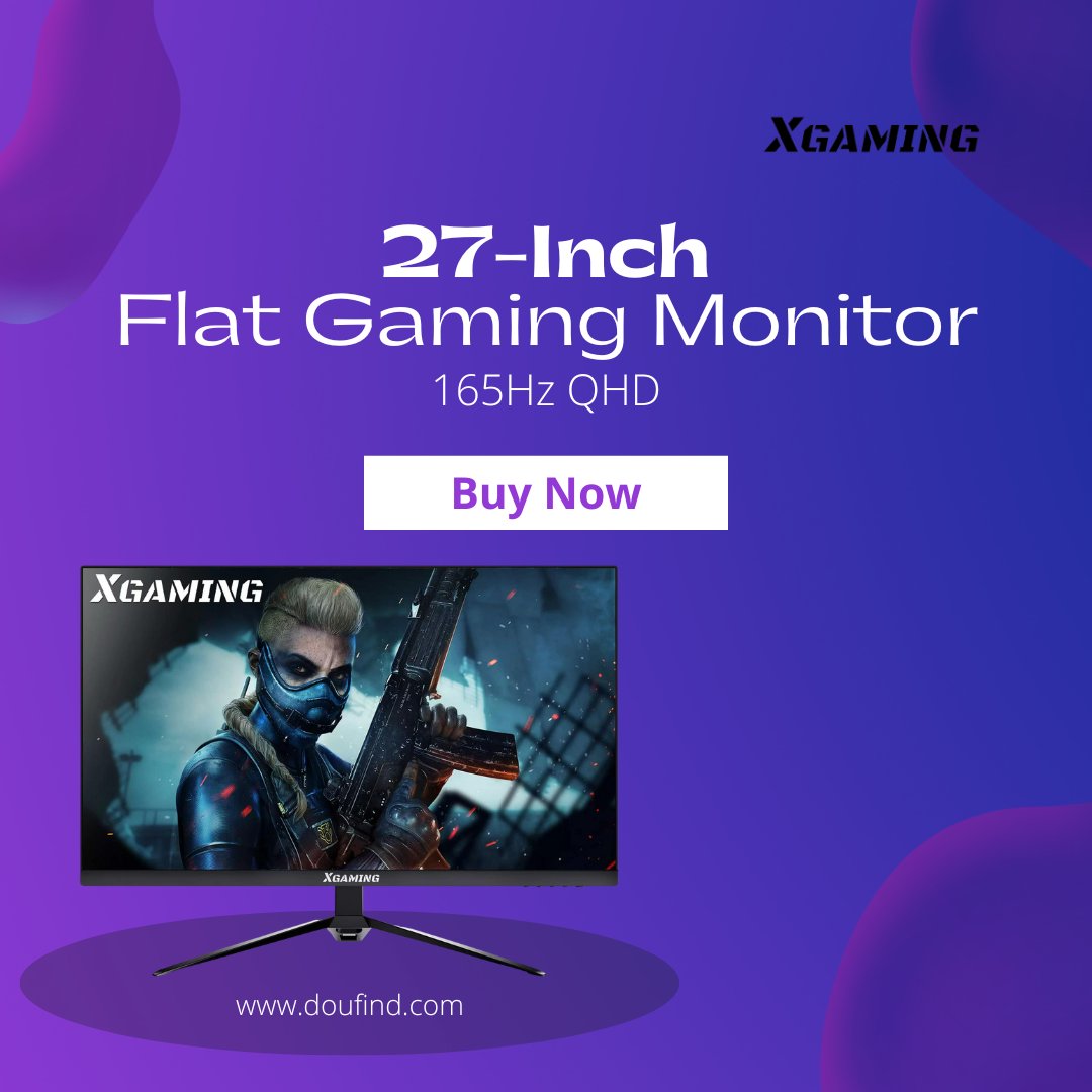 XGamingbrand's tweet photo. Level up your gameplay with the XGaming 27-Inch Flat Gaming Monitor. 

Product Link: https://t.co/UGs01ogwyV 

#XGaming #FlatGamingMonitor #27Inch #QHD #165Hz #GamingPerformance #CrystalClear #SmoothGraphics https://t.co/UKnU8at6ws