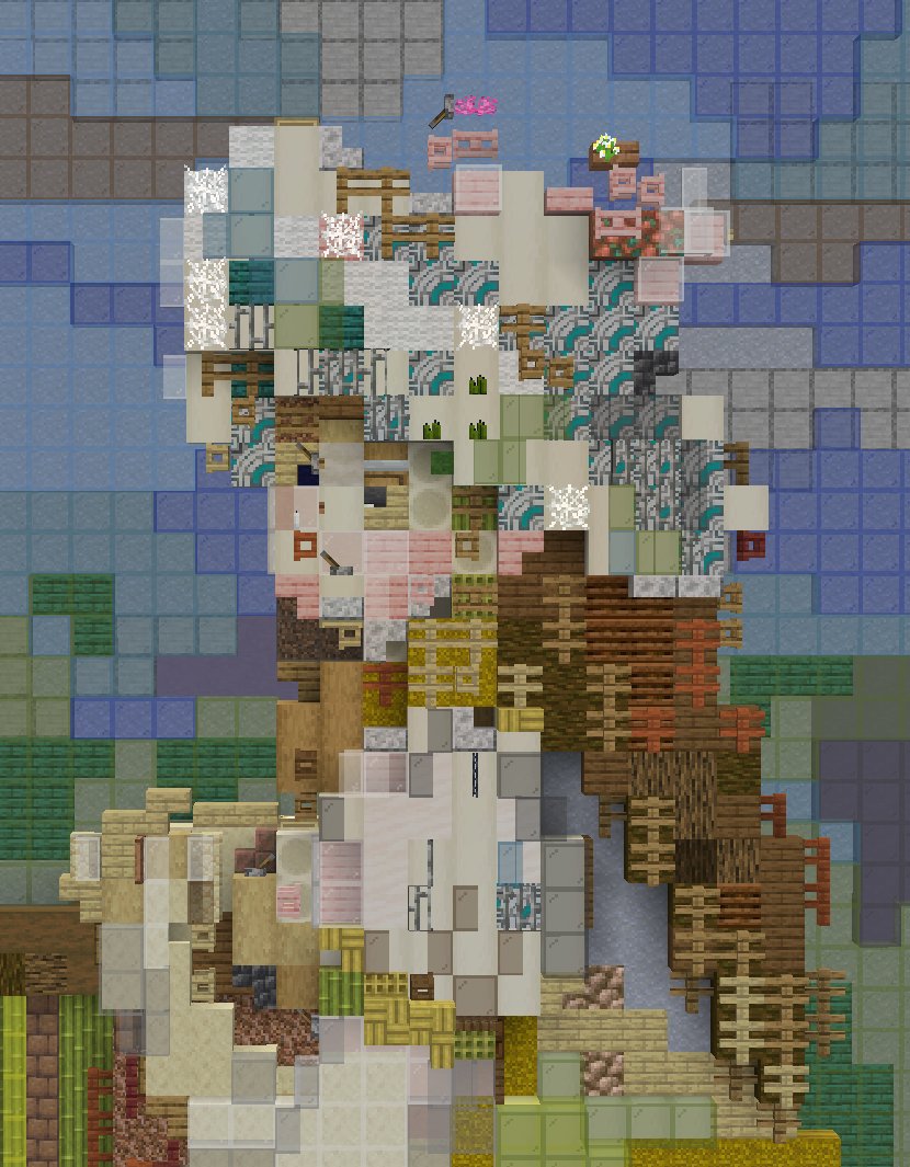R4bloit's tweet image. 「レースの帽子の少女」
#Minecraft