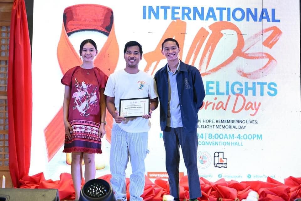 True to the theme, 'Shining Light on Hope, Remembering Lives,' the Taguig City Health Office, through the Taguig Social Hygiene Clinic & Drop-In Center, held this year's International AIDS Candlelight Memorial Day to raise awareness of HIV and AIDS.