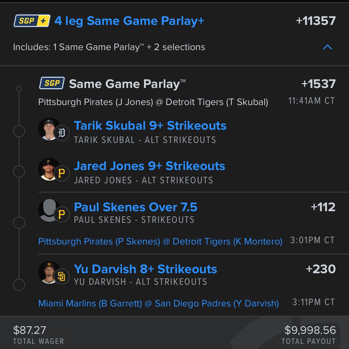 FanDuel Y’all Owe Me Today and I Need That