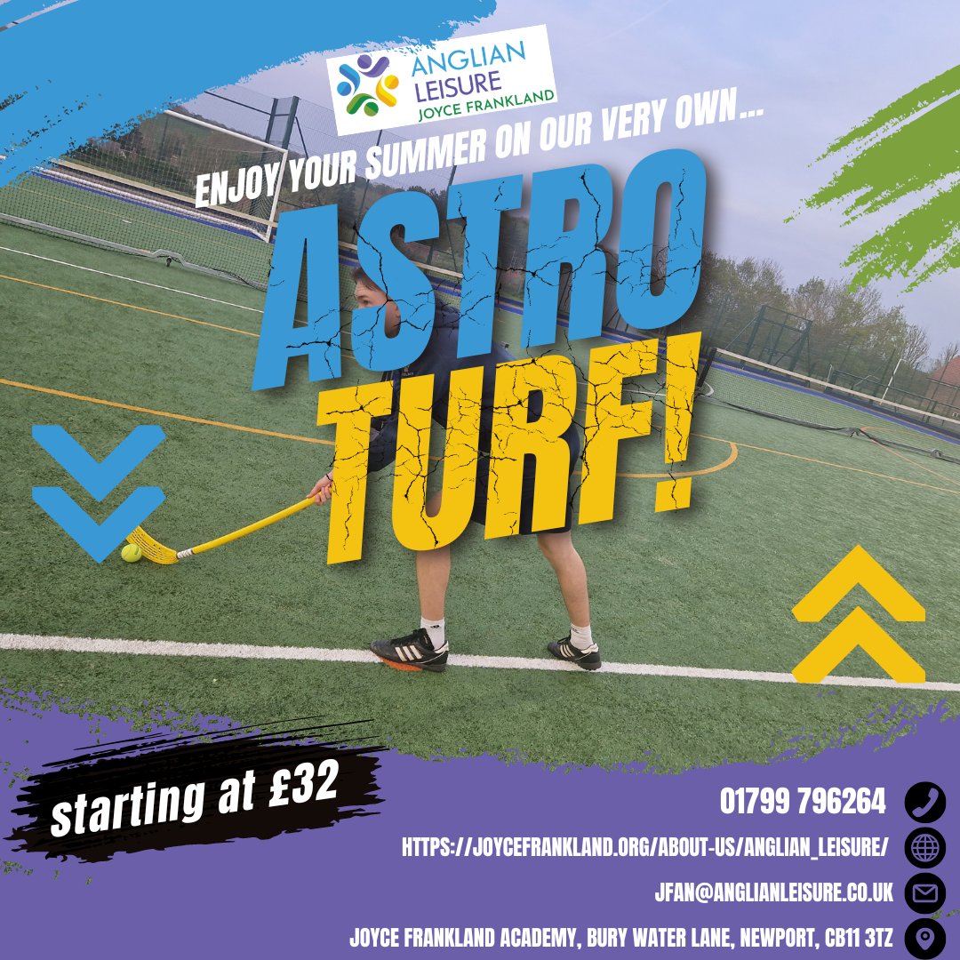 Now that the evenings are getting longer and warmer, why not come down for a kick about on our Astroturf!

#football #hockey #sport #sports #astro #astroturf #fitness #stayactive #fitnesslifestyle #fitnesslife #fitterhealthierhappier #summer #outdoors #fun