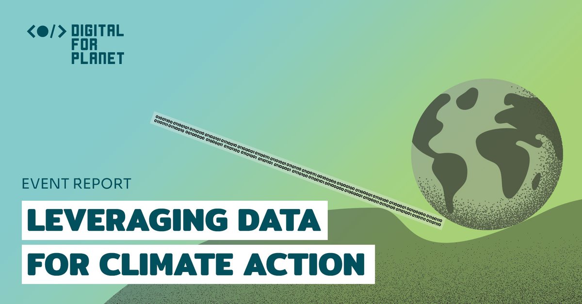 We attended a side event of the ninth annual Multi-Stakeholder Forum on Science, Technology and Innovation for the SDGs 2024. 

Here are our main takeaways 👉 digital4planet.org/leveraging-dat…

#ICT4ClimateAction #ClimateChange #Sustainability #TechForGood #SDGs #GreenTech #AIForGood