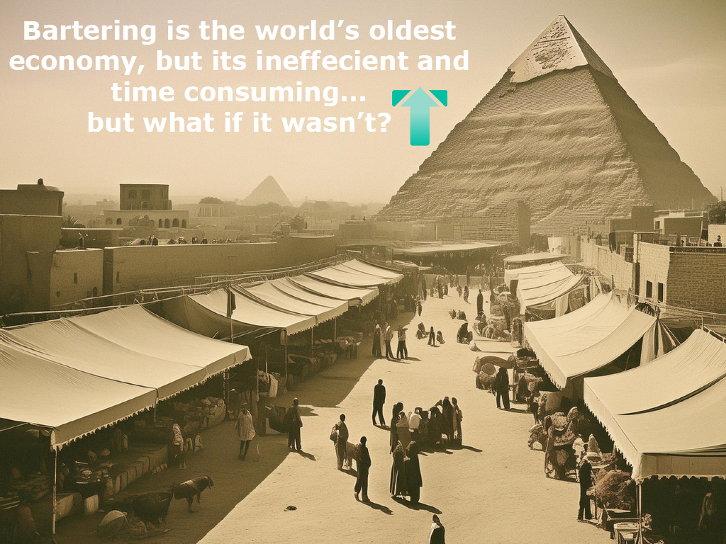 Traid_up's tweet image. Bartering takes time, effort, travel, and getting rejected over and over until you find that perfect situation where someone wants what you have, and they have what you need. TrAidUp has a better way. traidup.com #traidup #bartering #oldesteconomy #trading