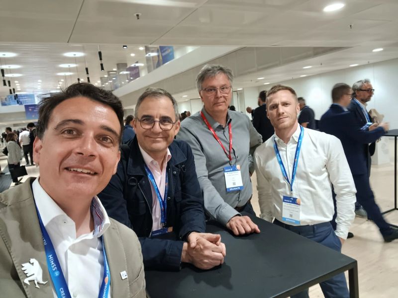 EIT Health France (@eithealth_fr) on Twitter photo HIMSS24 European Health Conference & Exhibition 🇮🇹
Innovation Forum "Regulatory Landscape for HealthTech Solutions" avec :
J.Fabiano <a href="/EIThealth_FR/">EIT Health France</a>
@americo691i <a href="/MinisteroSalute/">Ministero della Salute</a>
T.Prenda Trupec <a href="/Label2E/">Label2Enable</a>
M.Marchetti <a href="/EU_Commission/">European Commission</a>
M.Rimmele <a href="/DTHealth_NL/">DeutscheTelekom HS</a>
E.Bottinell <a href="/grupposandonato/">Gruppo San Donato</a> HIMSS24 European Health Conference & Exhibition 🇮🇹
Innovation Forum "Regulatory Landscape for HealthTech Solutions" avec :
J.Fabiano <a href="/EIThealth_FR/">EIT Health France</a>
@americo691i <a href="/MinisteroSalute/">Ministero della Salute</a>
T.Prenda Trupec <a href="/Label2E/">Label2Enable</a>
M.Marchetti <a href="/EU_Commission/">European Commission</a>
M.Rimmele <a href="/DTHealth_NL/">DeutscheTelekom HS</a>
E.Bottinell <a href="/grupposandonato/">Gruppo San Donato</a>