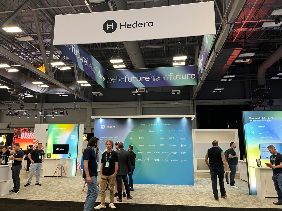 (1/5) #Consensus2024 Day 1 Schedule 🗓️ : The #Hedera team and our ecosystem partners are all set up at the booth ready to connect with the #web3 community! Check the thread below for the speaking and networking events you won't want to miss... 🧵