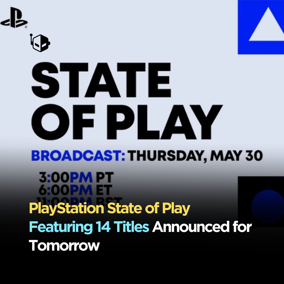 Sony has officially announced a new PlayStation State of Play broadcast for tomorrow, including updates on PS5 and PS VR2 titles. wccftech.com/playstation-st…