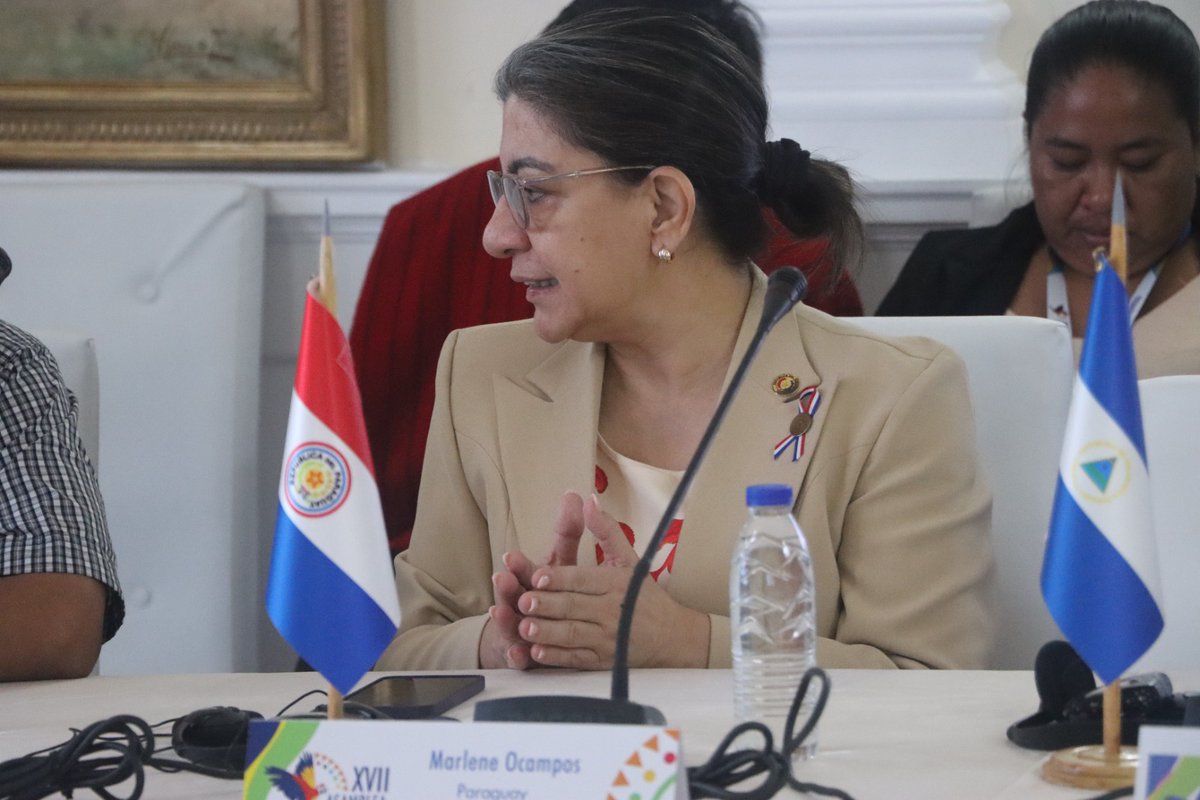 #FilacEnVenezuela La participación de las Delegaciones de los Pueblos Indígenas y Gubernamentales provenientes de varios países se encuentra en pleno desarrollo en la XVII Asamblea General Ordinaria del <a href="/filac_/">FILAC</a>

#FilacEnUnPaisDePaz #FilacEnVenezuela <a href="/CLARAVIDALV/">Clara Vidal</a> <a href="/nicolasmaduro/">Nicolás Maduro</a>