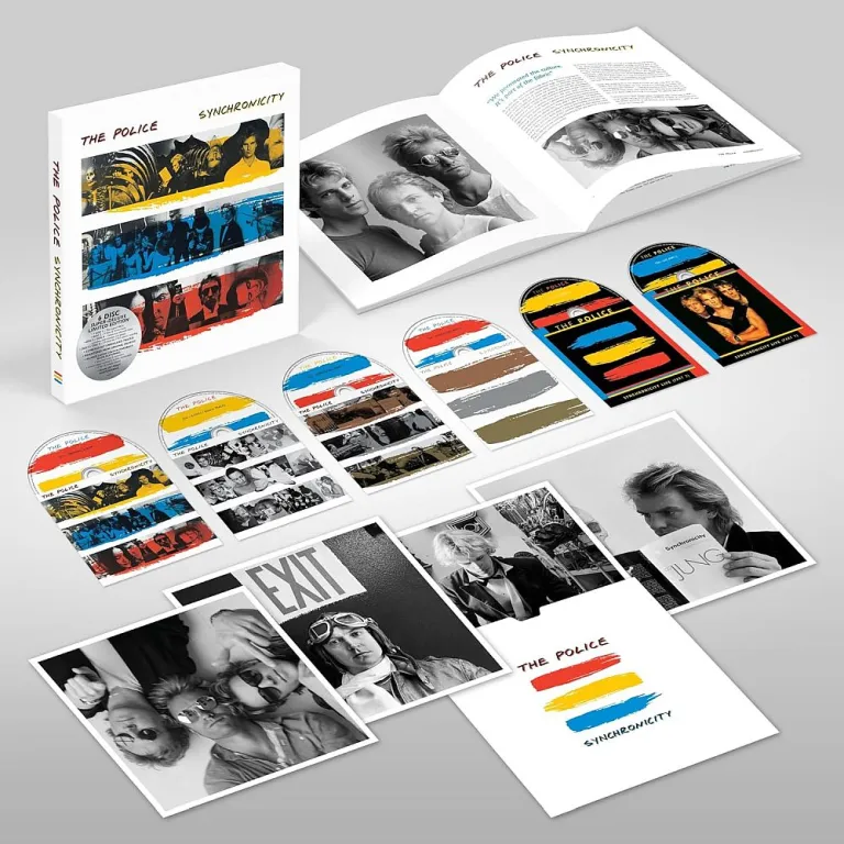 .@ThePoliceBand have announced a sprawling deluxe box set celebrating the 40th anniversary of their fifth and final studio album, Synchronicity, featuring 55 previously unreleased tracks → cos.lv/vcxw50S0jlg