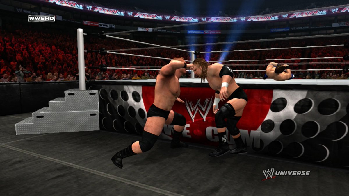 Remember when WWE 12's Universe Mode started with a bang by having Brock Lesnar return after the first match