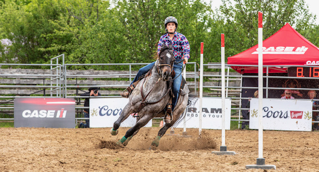 Some High SPEED pole bending action from the first RAM RODEO of the season in the Grey Highlands. A SELLOUT crowd enjoyed the show. Were you there?