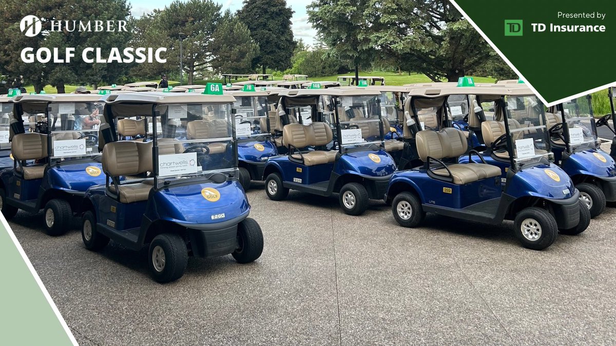 We’re gathered bright and early to tee off the 10th anniversary of Humber’s signature Golf Classic!⛳️ The course is ready, the greens are calling, and we’re gearing up for a terrific day in support of student scholarships at @humbercollege. A special thank you to Area