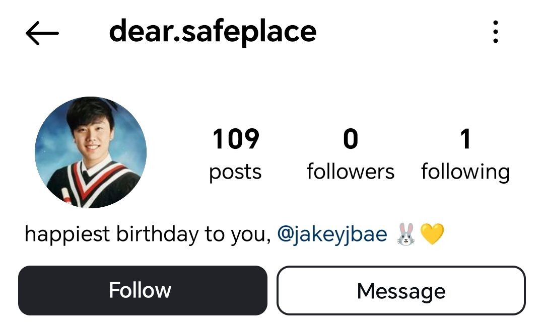 💌 Dear Safe Place, Thank You and Happiest Birthday To You 🩷 A simple birthday project for our sweet, talented and precious Jacob 🐰 🔗instagram.com/dear.safeplace… #아기토끼콥이의_스물일곱번째_청춘 #SafePlace_JACOB_Day #제이콥 #JACOB #더보이즈 #THEBOYZ